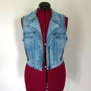 Denim vest